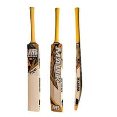 MB Malik Tiger Bat In Excellent Condition For Sale