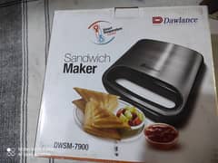 New Dawlance Sandwich maker DWSM-7900 for sale