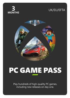 PC Gamepass 3 month