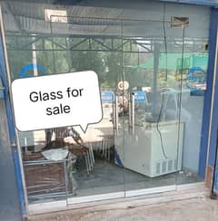 Shop front glass for sale