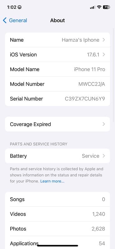 iphone 11 pro pta approved 256gb 7