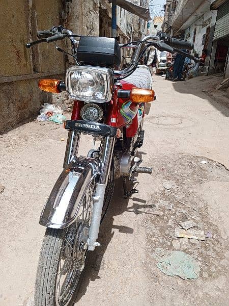 Honda 70cc2024 new condition 2