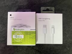 Original 20W iPhone Charger + Cable