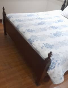 Solid Wood Bed - Excellent Condition