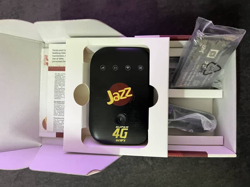 Jazz 4G Device (unlocked) / Zong 3G Device (locked) 0