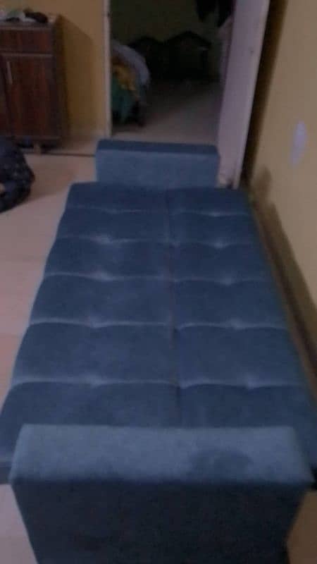 Sofa cum bed and sofa stools 10