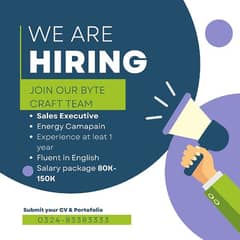 Sales Executive EXP [ 1 year ]