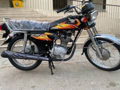 HONDA CG 125 2021 BLACK COLOUR