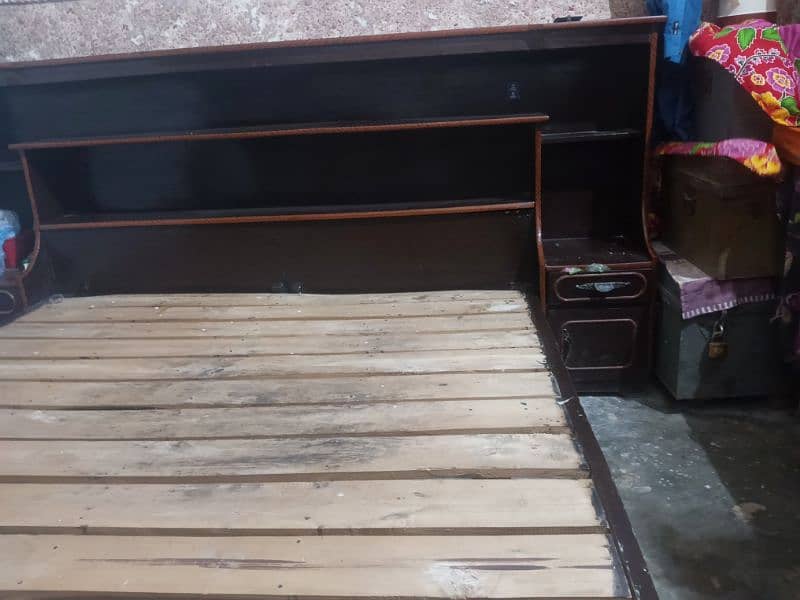 king size Bed with meters pure wooden ka ha 2