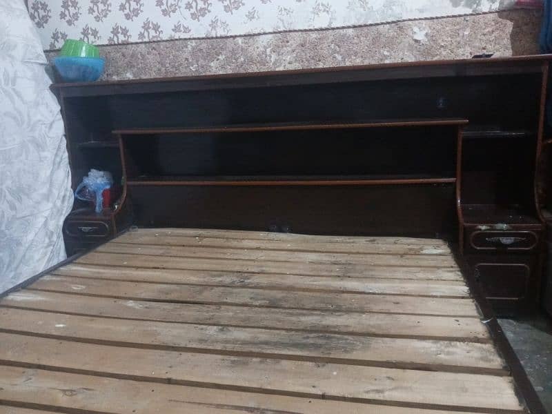 king size Bed with meters pure wooden ka ha 5