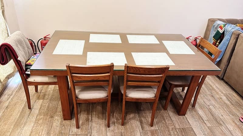 dinning table pure wood 1