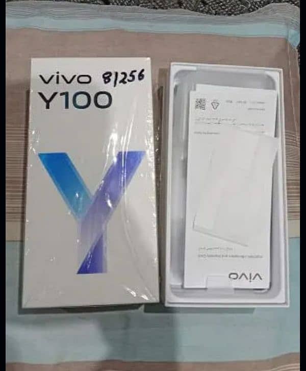 vivo y100 8+8(256)gb 10/10 lush condition 2