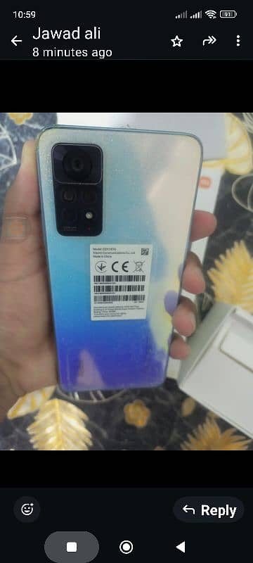 just like a new mobile Redmi note 11 pro 16/128 gb 5