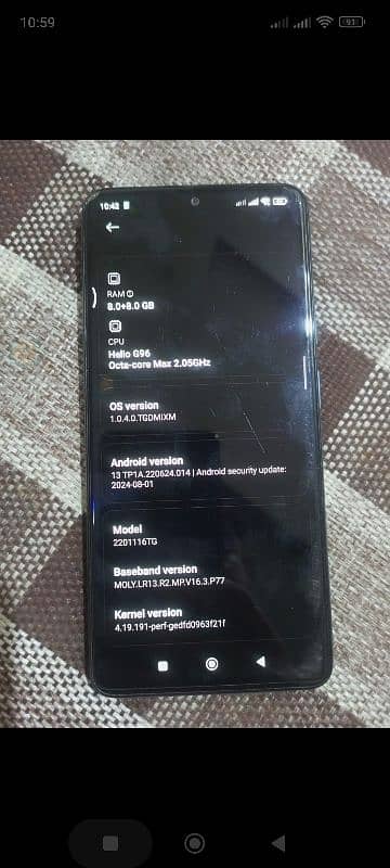 just like a new mobile Redmi note 11 pro 16/128 gb 8