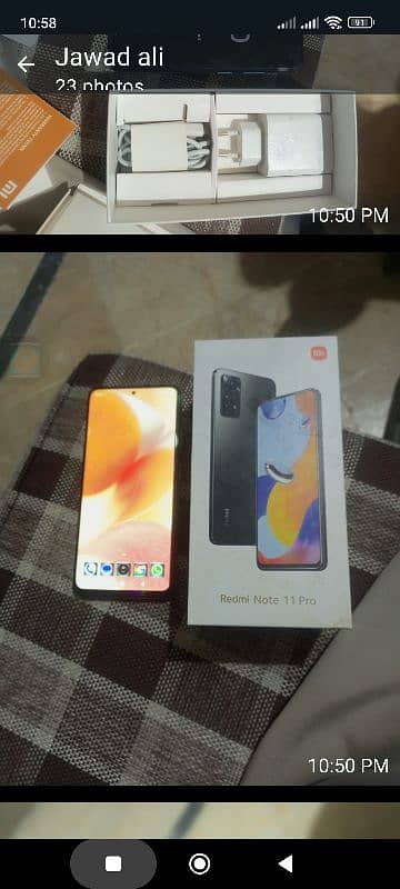 just like a new mobile Redmi note 11 pro 16/128 gb 10