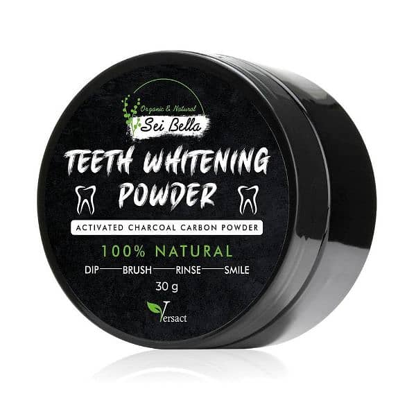 teeth whitening charcoal powder 0