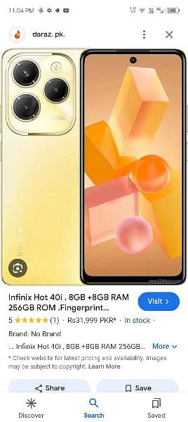 infinx hot 40i new mobile woranty abi 6month ki abhi ha 0