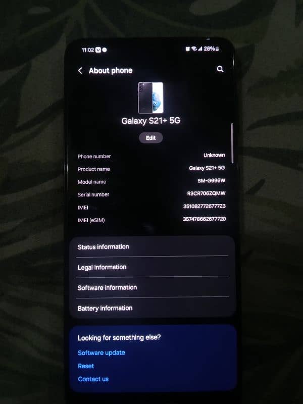 Samsung s21 plus 5G 6/128 gb non pta factory unlock 3