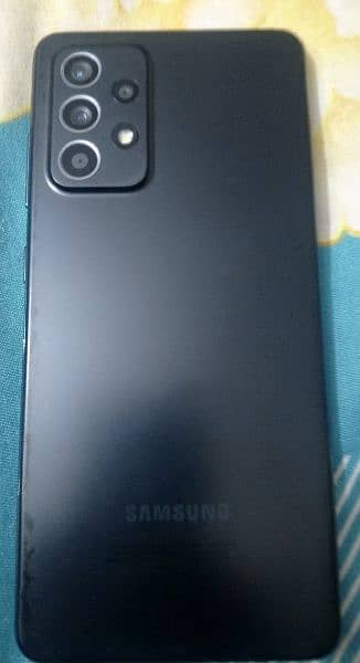 Samsung A52 good condition lady hand used argent sale. . 4