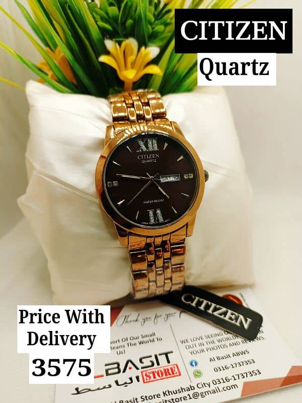 Men Women Fashion Wrist Watches Quartz Call Msg Whatsapp 0316-1737353 4