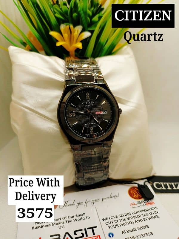 Men Women Fashion Wrist Watches Quartz Call Msg Whatsapp 0316-1737353 5