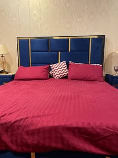 Full Bedroom bed dressing side tables for sale