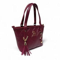 Women's Texture Leather Shoulder Bag