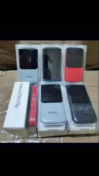 Nokia 2720flip dual sim box pack 3