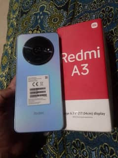 Redmi A3 4+4/128 with box and 10 months warranty available