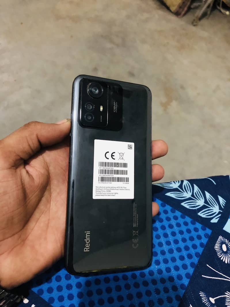 Redmi Note 12s  8/4  256  pta aproval 6