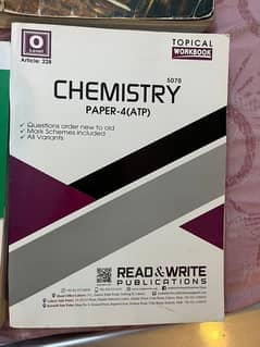 Chemistry Paper 4 ATP past papers