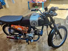 janan 2017 Modal 70cc full cafe racer all ok 10/9 koi masala nahi ha 0