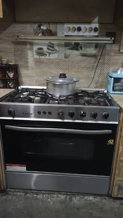 Five Burners Cooking Range Available For Sale