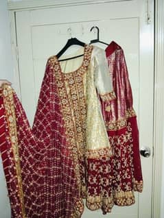 Bridal Lehenga 3 PC.