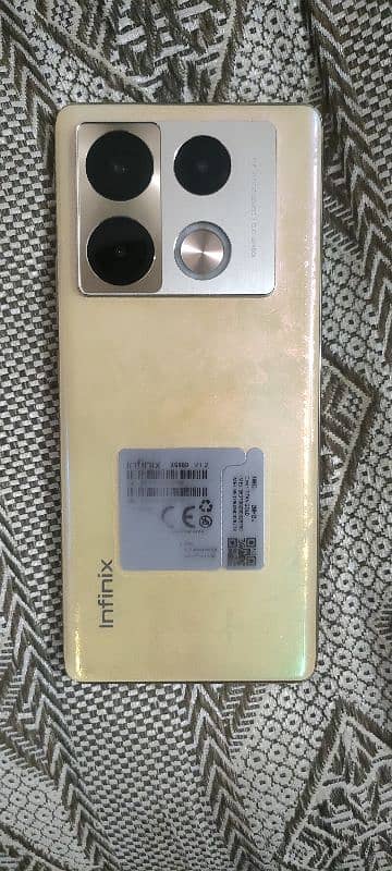 infinix Note 40 PRO Gold 10/10 condition 5