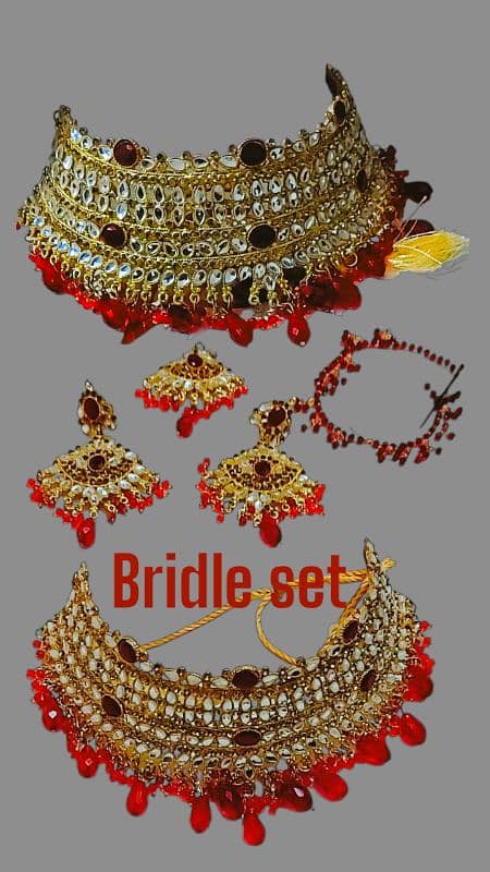 Bridle set (kashees design) for sale 0