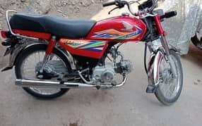 Honda Bick 70 cc Red color O3O4 _O79_O437 my WhatsApp n