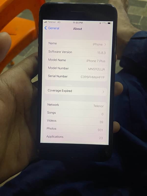 i phone 7 plus 256gb pta approved …read description first 3