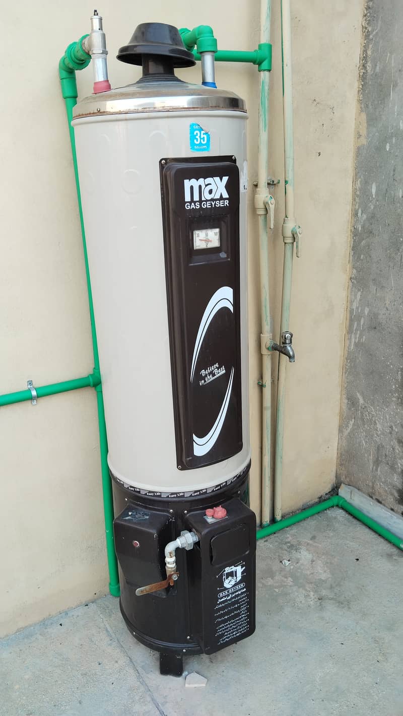 MAX GAS AND ELECTRIC GEYSER 35 GALLON 4