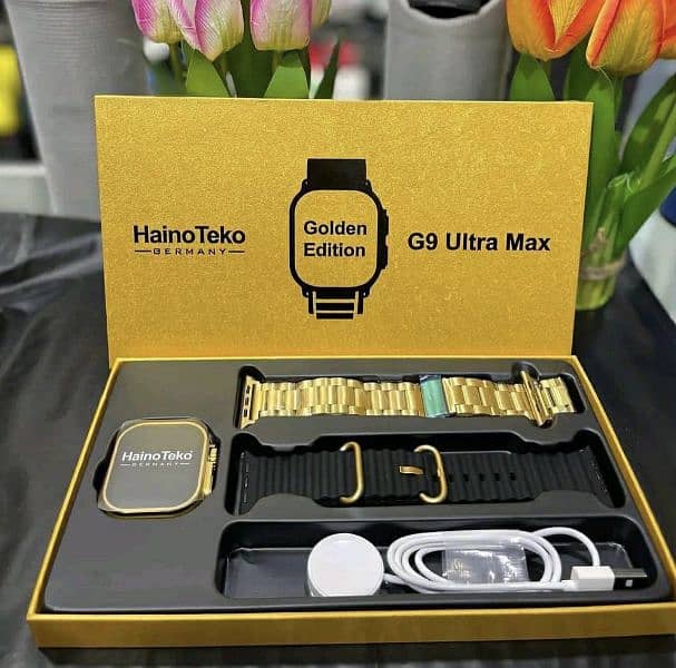 G9 Ultra Max Smart Watch - Golden Edition 2