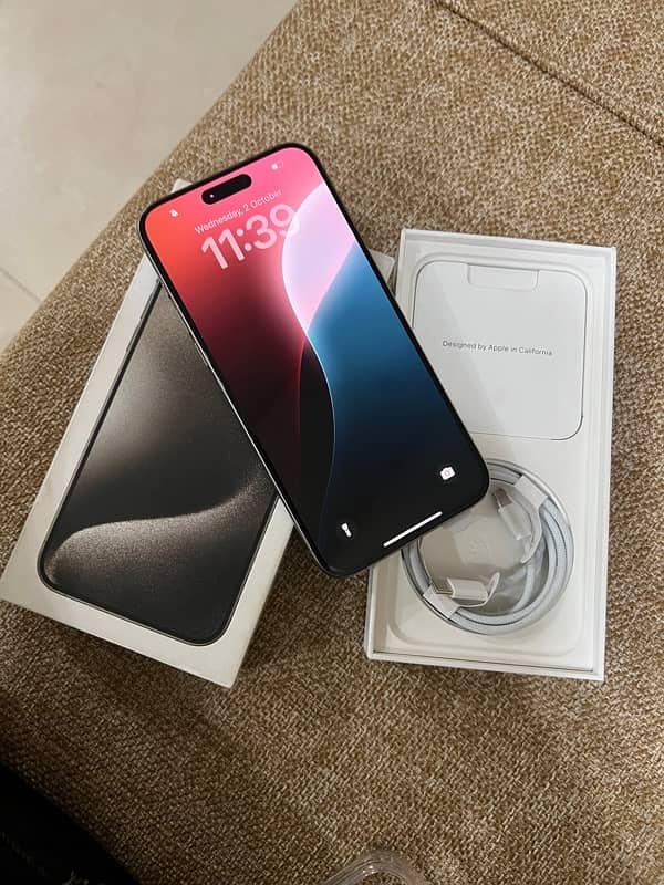 Iphone 15 pro max 512gb non pta 7