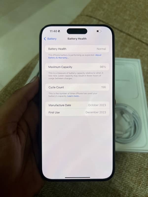 Iphone 15 pro max 512gb non pta 9