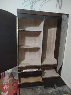 Wooden Clothes Cupboard