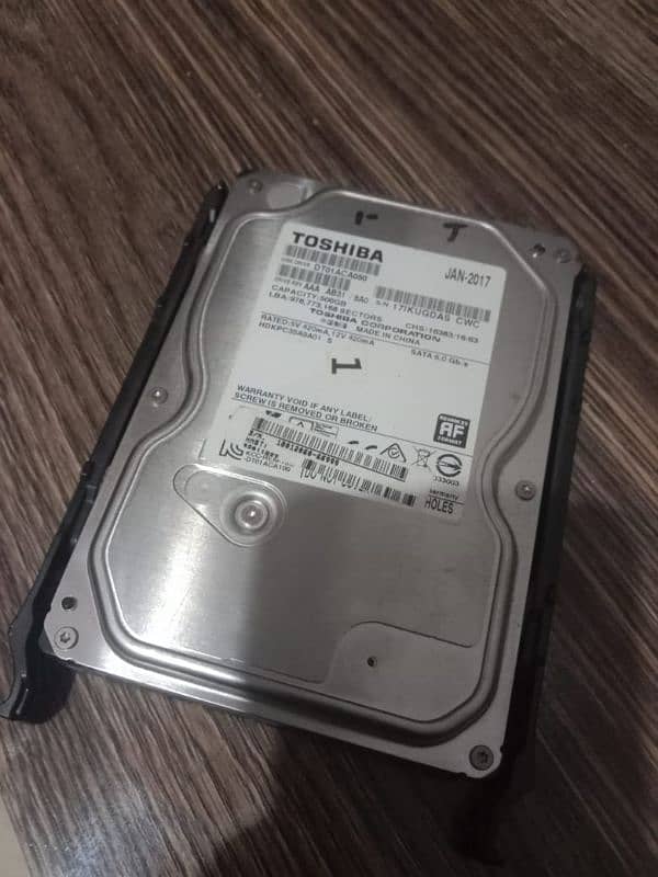 Hard Drive 500GB (TOSHIBA) 1