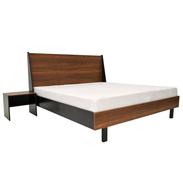 king size bed with side tables and dressing table | Habbit purchased | 1