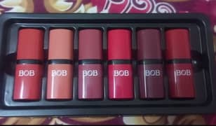 Bob matte lipstick set 6 in 1