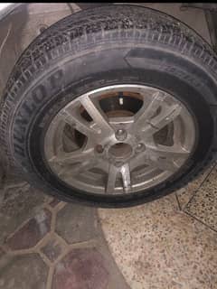 ALLOY RIM TYRES 13 INCH Alloy rims no rapaier