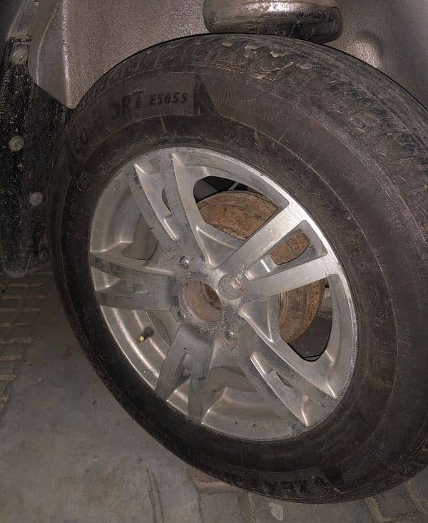 ALLOY RIM TYRES 13 INCH Alloy rims no rapaier 1