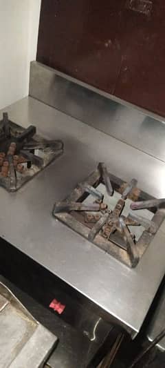 pure s. s double stove