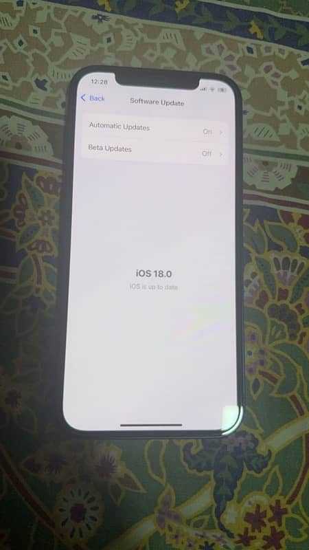 iPhone 12 (PTA) 256gb 100% health 3